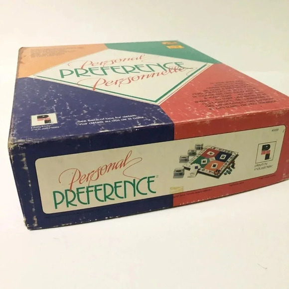1987 Personal Preference  Board Game Playtoy Industries - Picture 15 of 16